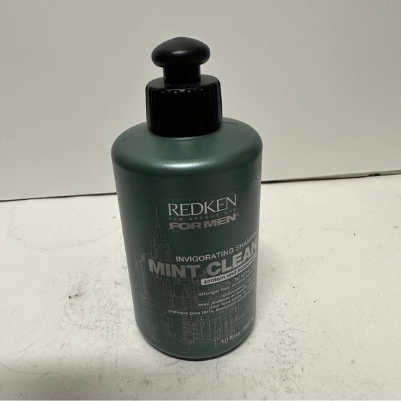 Redken For Men Mint Clean Invigorating Shampoo10 OZ All Hair Types HTF